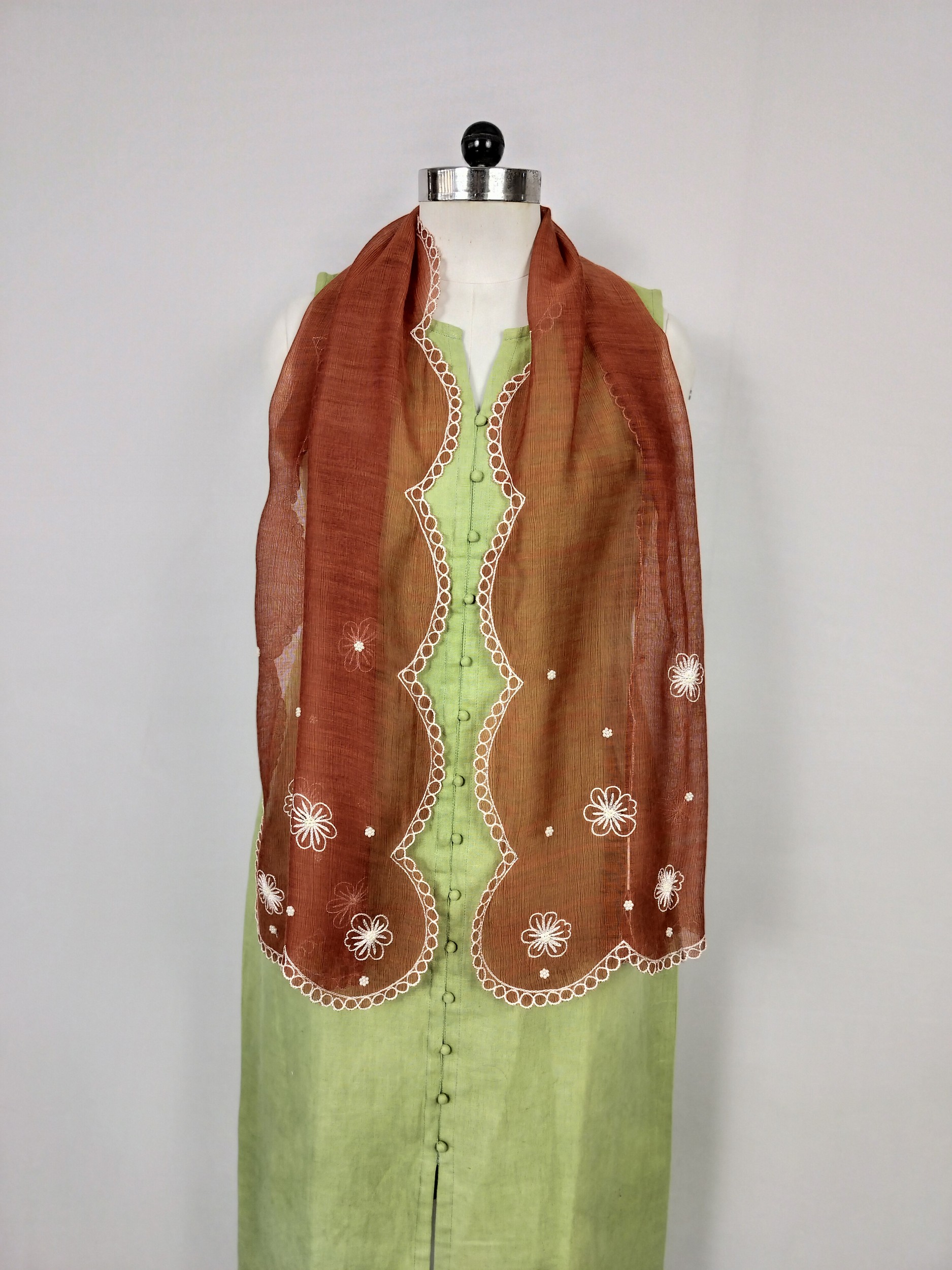 Silk Wool Embroidery