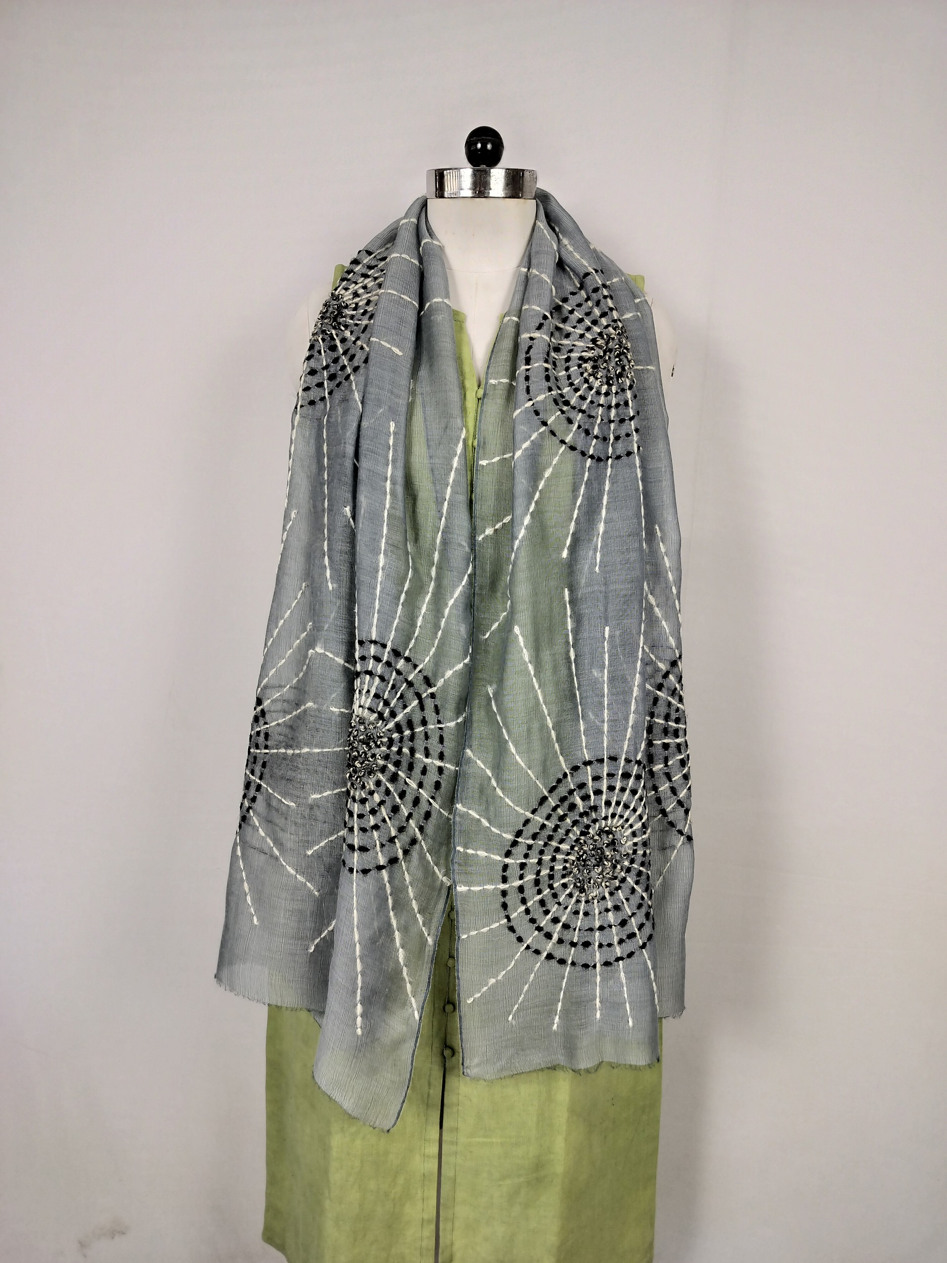 Silk Wool Embroidery