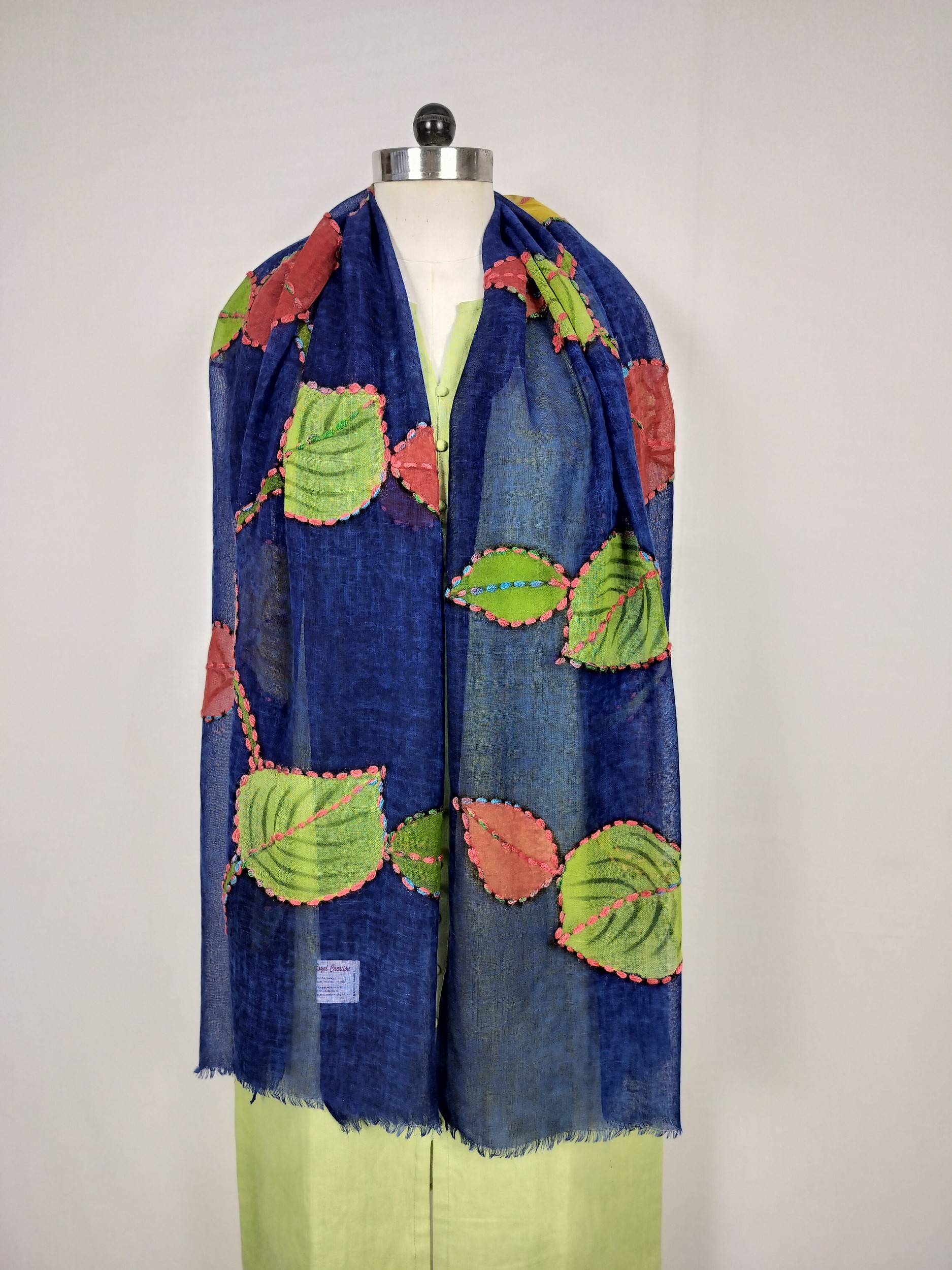 100% Wool Embroidery