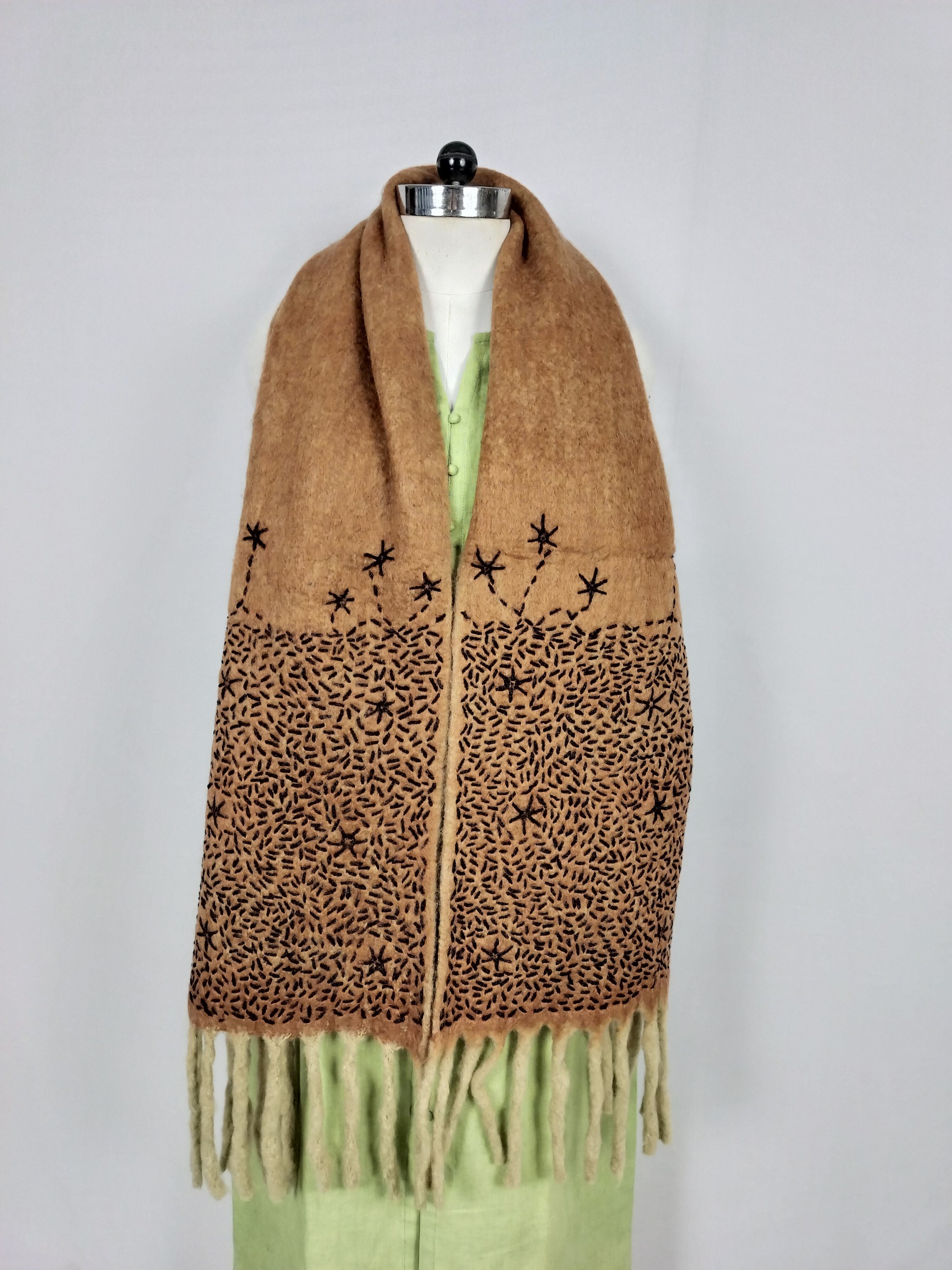 Acrylic Nylon Wool Embroidery