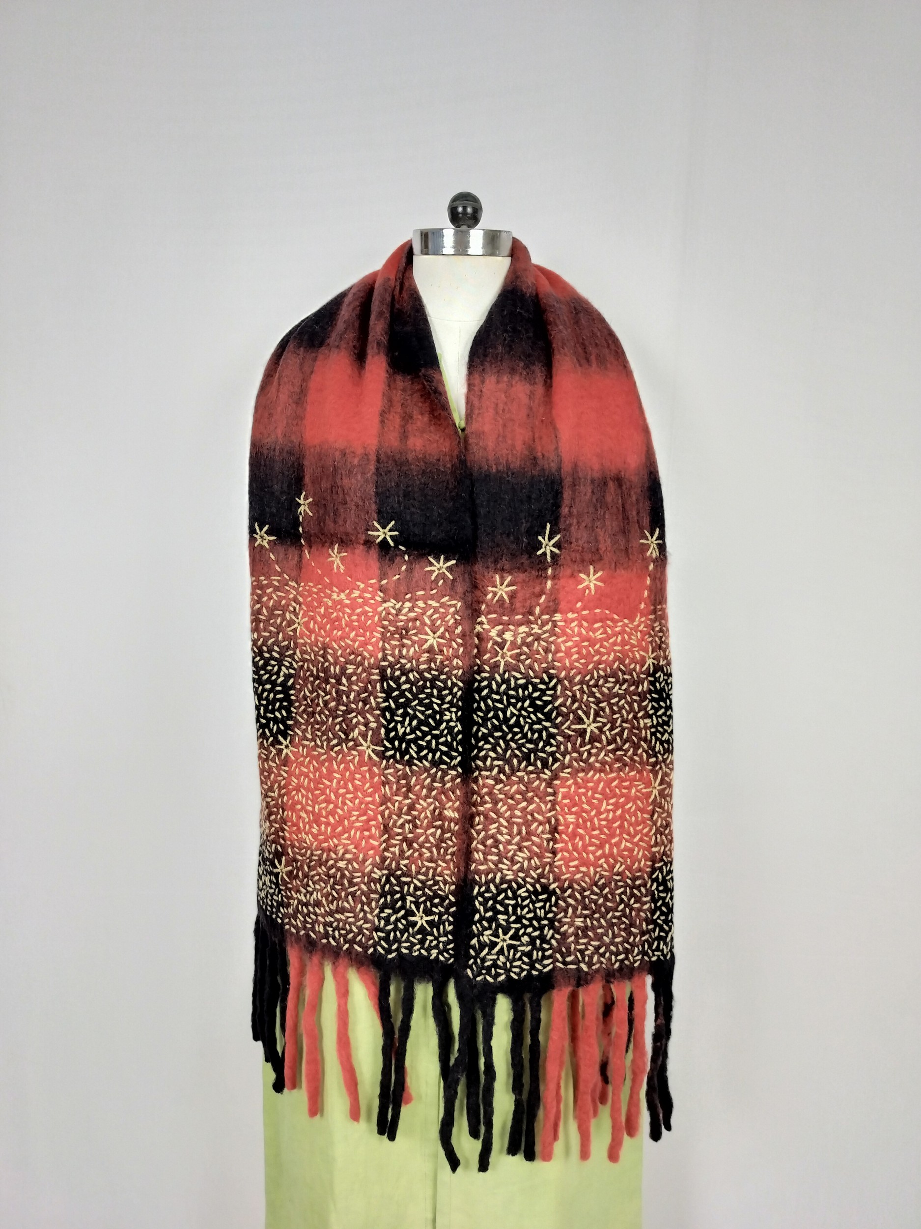 Acrylic Nylon Wool Embroidery